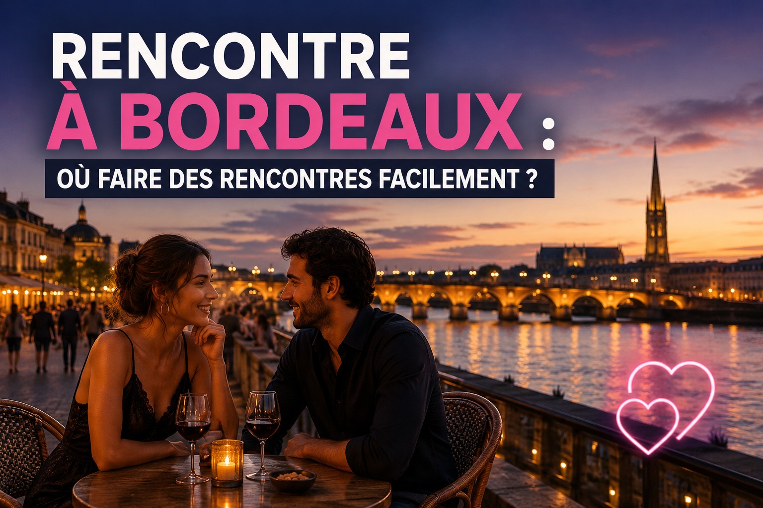 Rencontre à Bordeaux : où faire des rencontres facilement ?