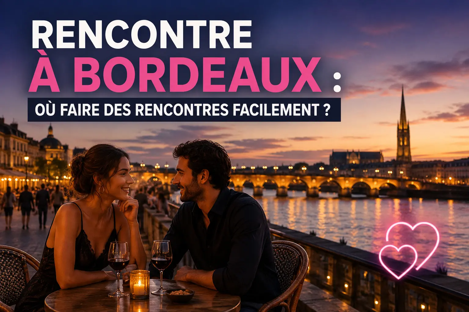 Rencontre à Bordeaux : où faire des rencontres facilement ?